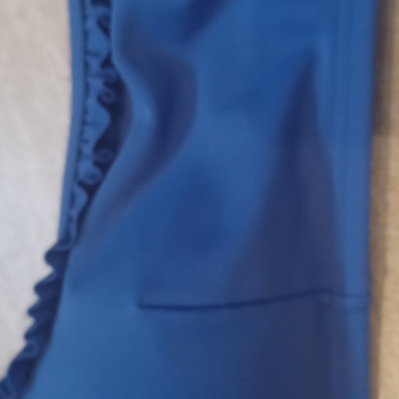 NWT Tommy Hilfiger Blue Ruffled Bikini Top - Picture 6 of 10